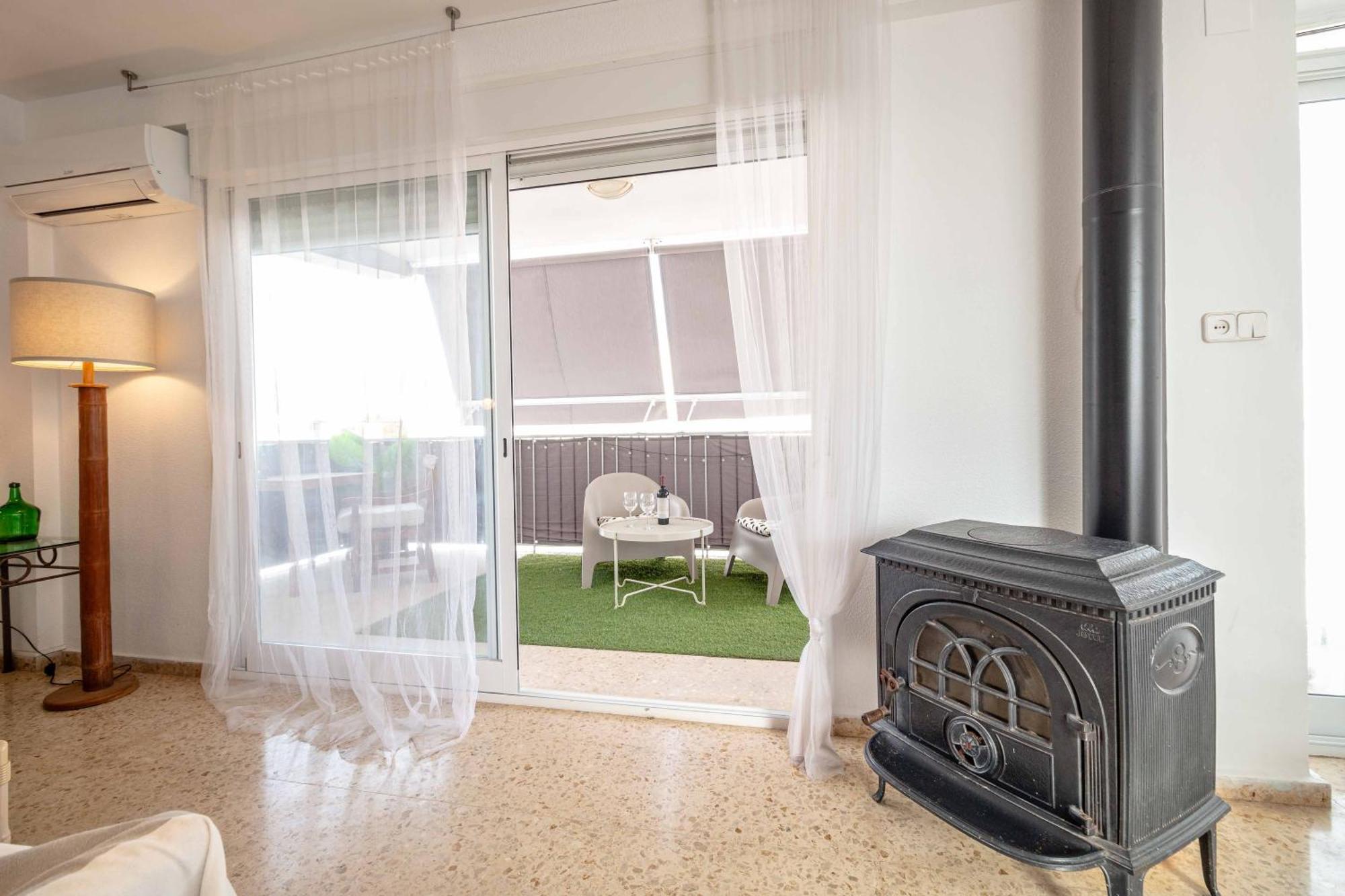 Super Apartamento A Un Paso Del Mar Олива Экстерьер фото